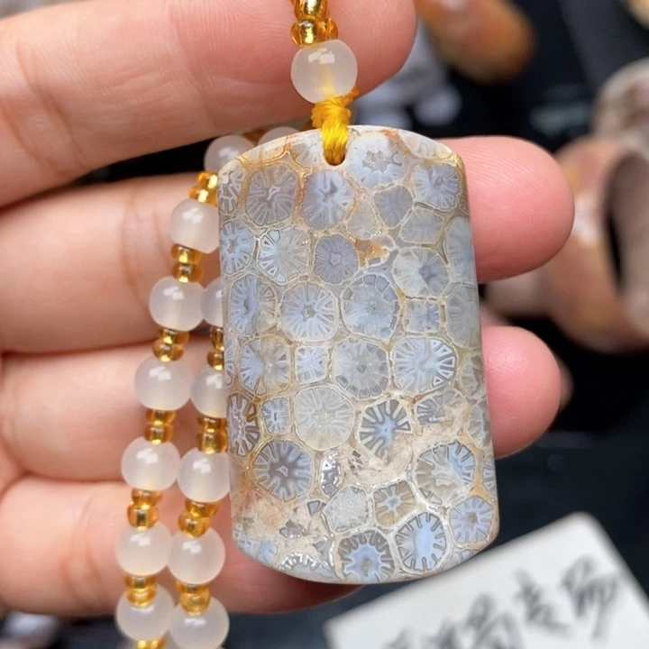 硅化珊瑚（珊瑚玉）手镯未镶嵌有纹