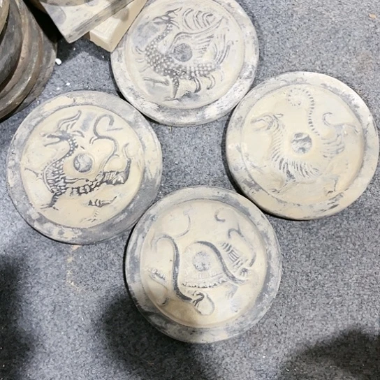 上*道瓦当摆件摆件茶桌