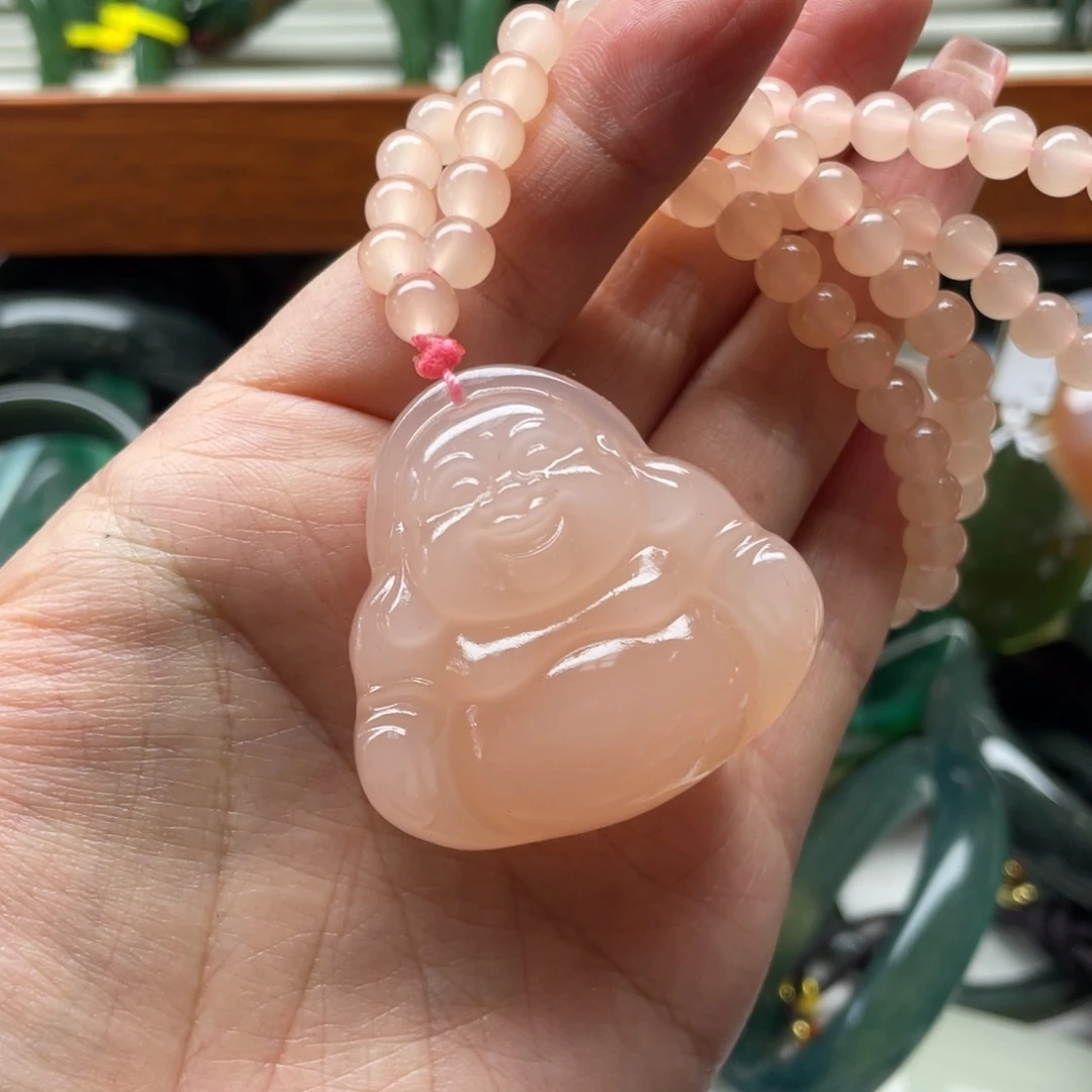 石英质玉未镶嵌颈饰