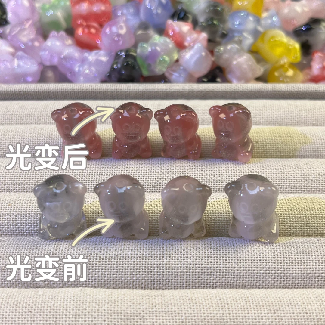 树脂可爱造型diy树脂配件手链手串手机挂件diy配饰