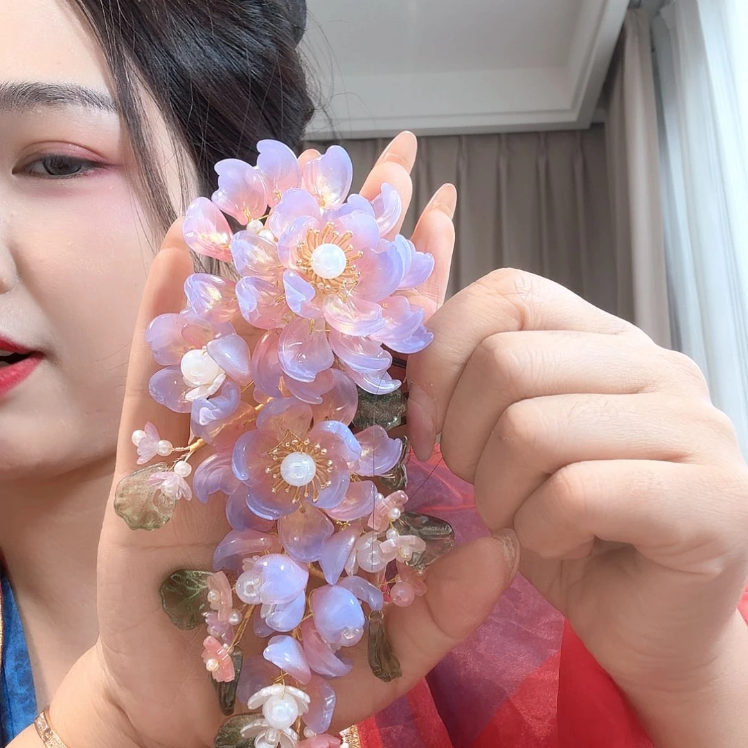 妃****醋酸铁合金古风发梳