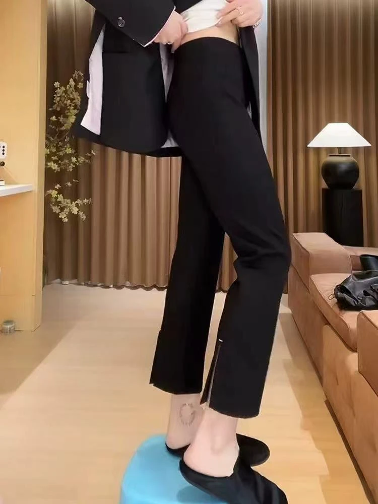 NANA家九分小喇叭休闲裤59450