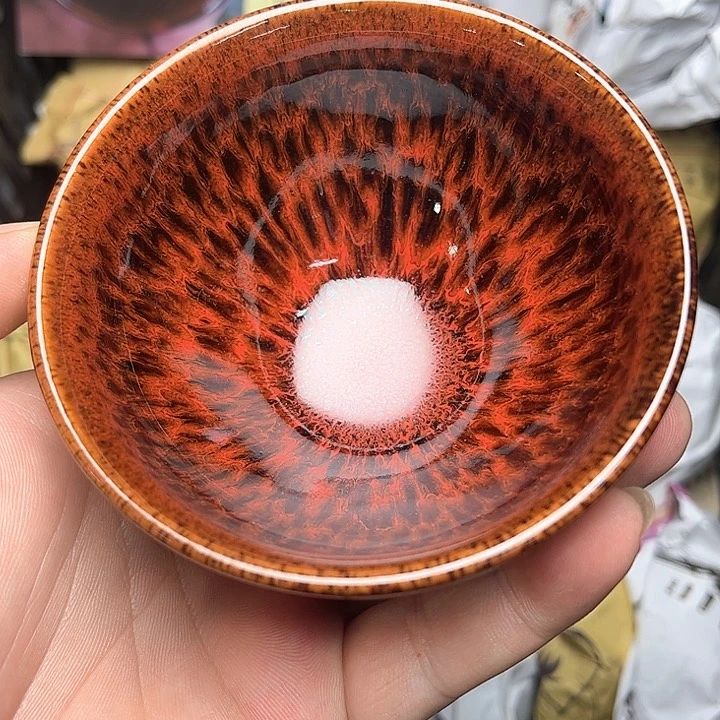 茶盏建盏手握泡茶主人杯