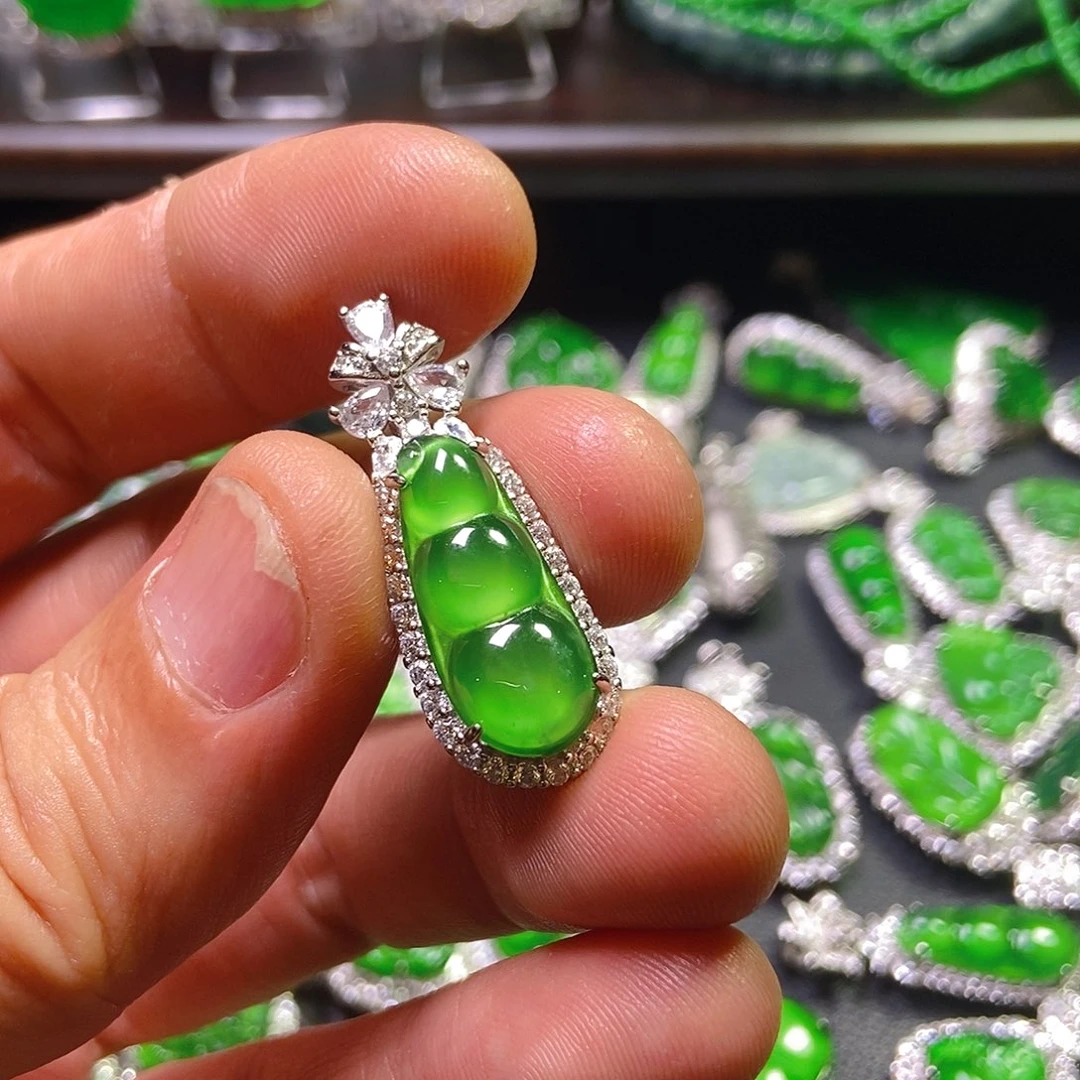 翡翠未镶嵌吊坠(不含链)829吊坠