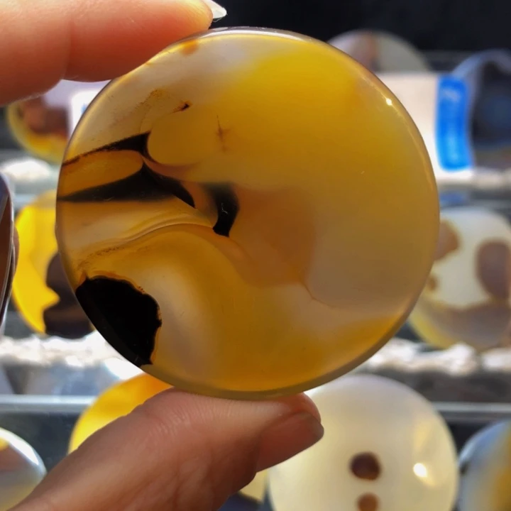 合金玛瑙/玉髓珠宝奇石108