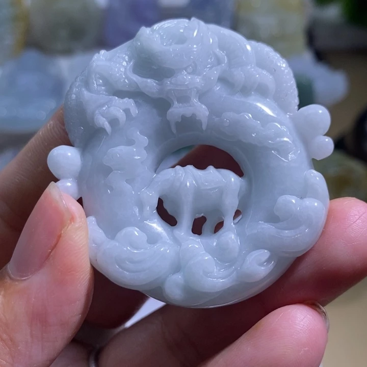 【闪购商品】颈饰未镶嵌翡翠龙马