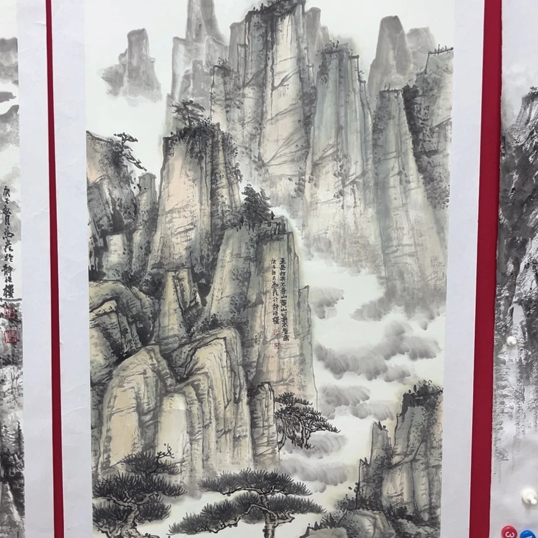 甘***办国画绘画作品多次参加