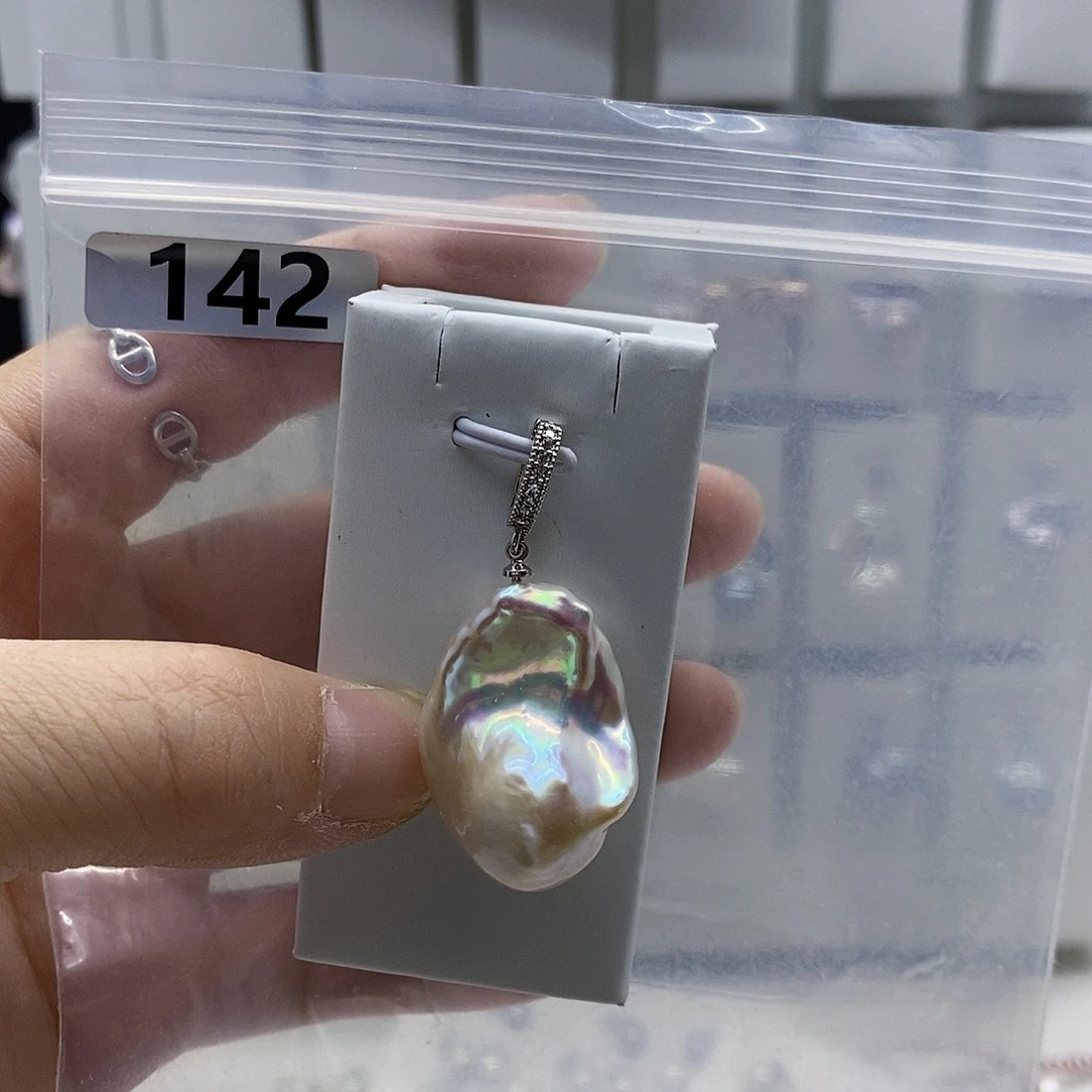 颈饰合金淡水珍珠