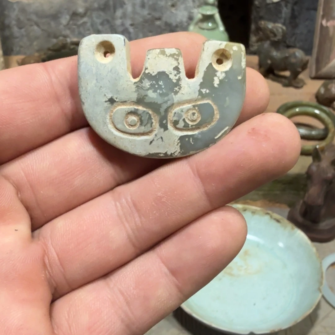 和田玉（糖玉）未镶嵌挂件