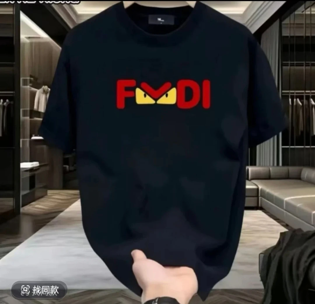 【一折粉丝福利】潮牌男女同款圆领百搭T恤