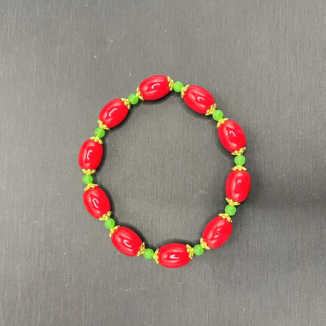 G341时尚 精美凤凰血精灵手串