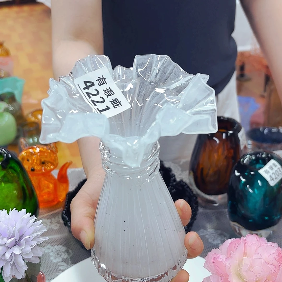 微瑕4221 微瑕安妮花瓶花器摆件