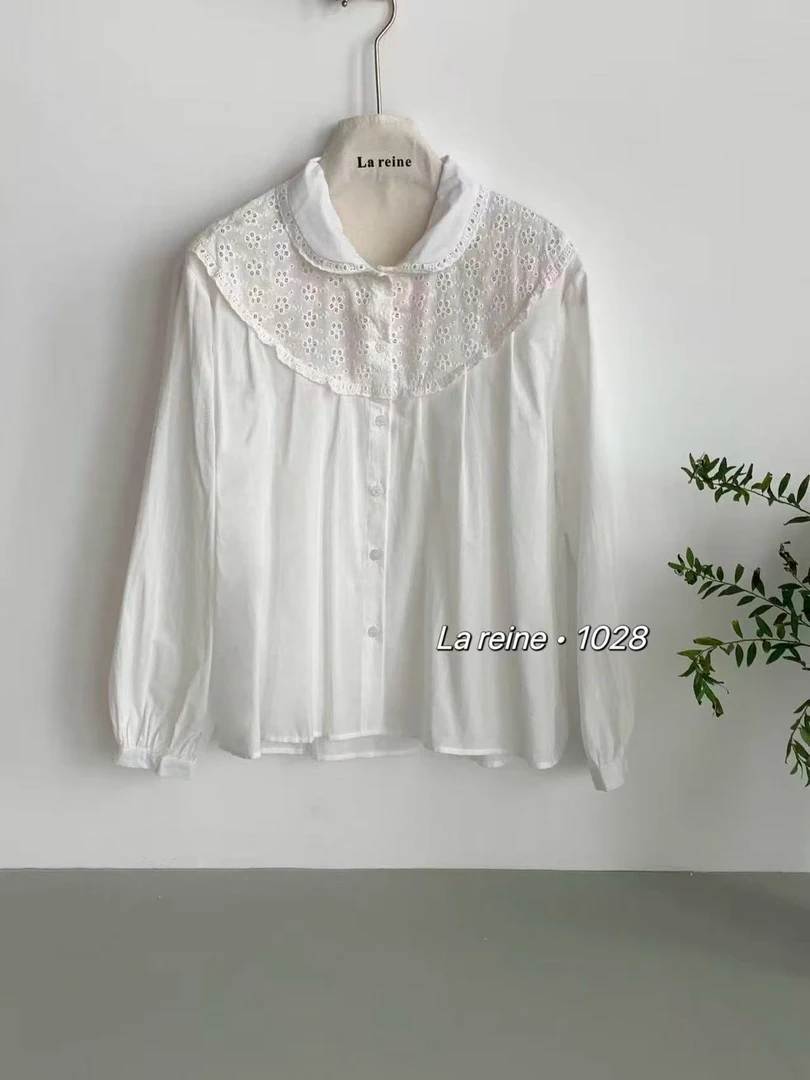 韩代.la reine 镂空衬衫L25121212