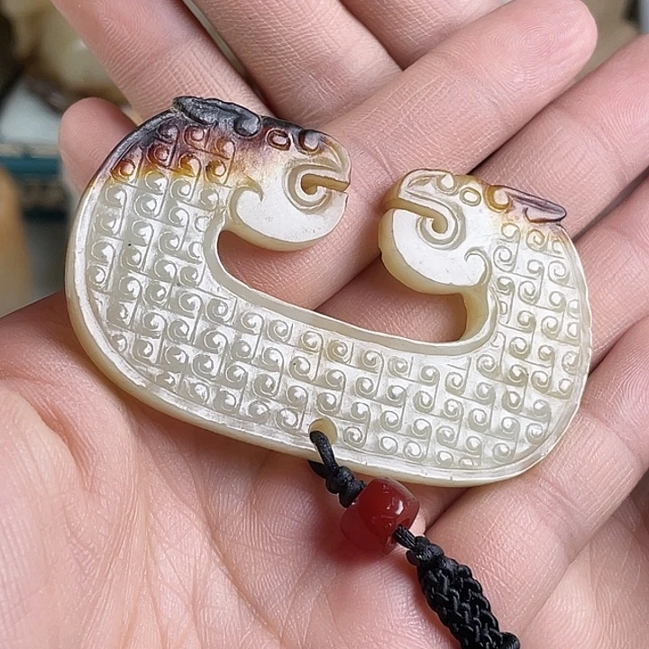 和田玉挂件未镶嵌人**值