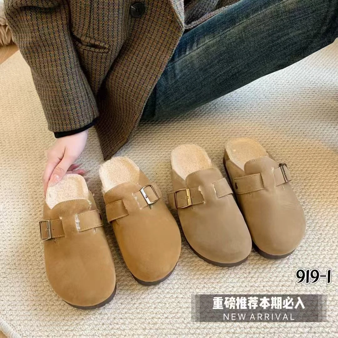 春款法式拖鞋女新款配裙子仙女风包头透气拖鞋919-1(包头拖)