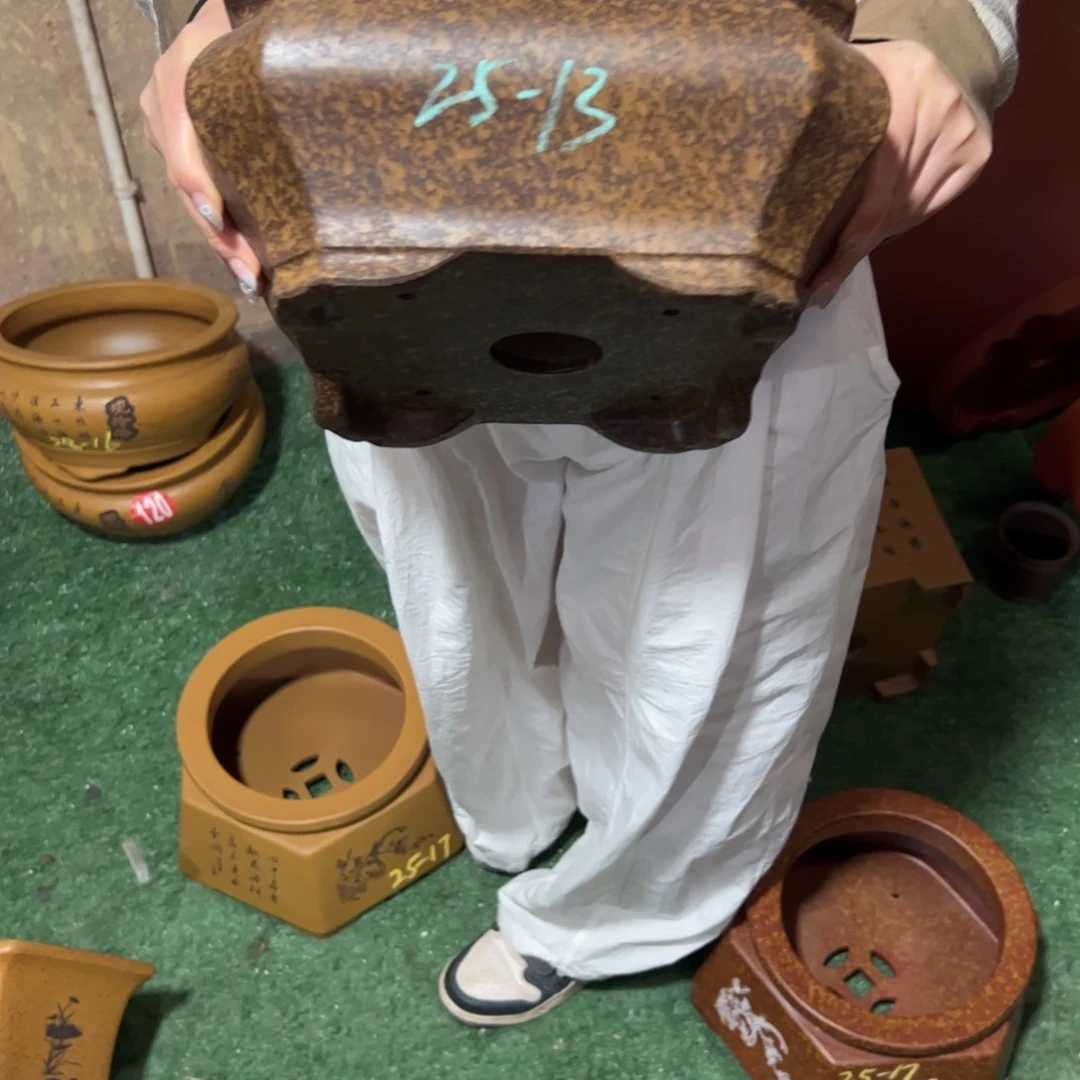 紫砂花盆紫砂茶具