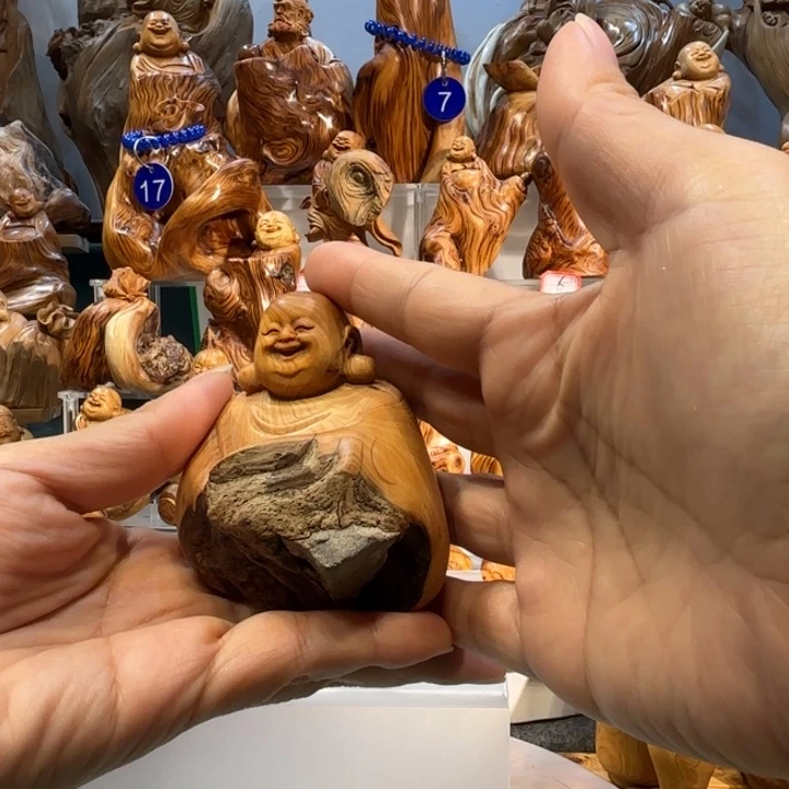 柏木精品崖柏料手工制作