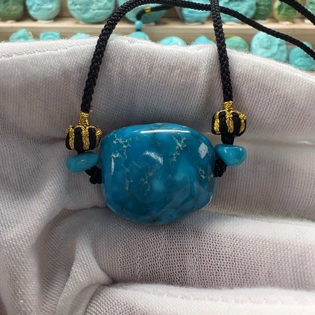 未镶嵌绿松石随形18.1mm