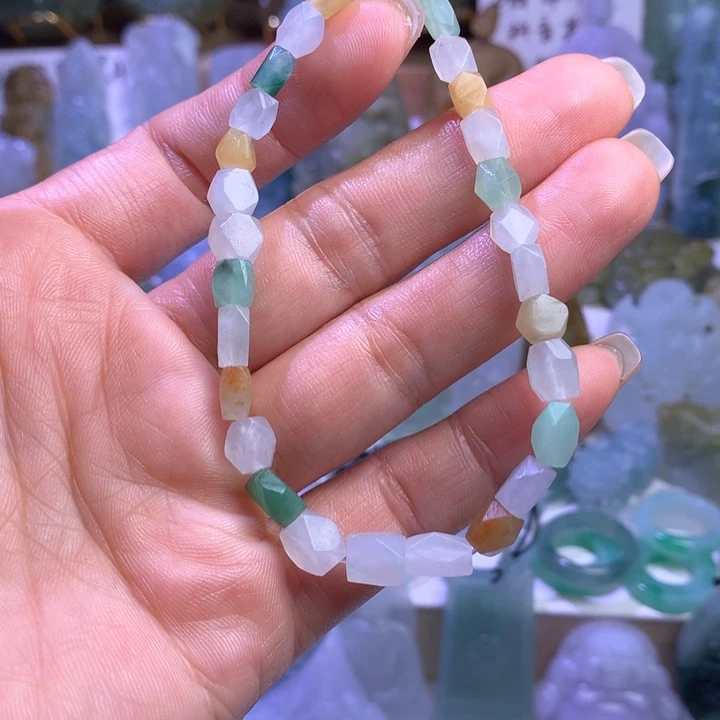 未镶嵌定制翡翠手串