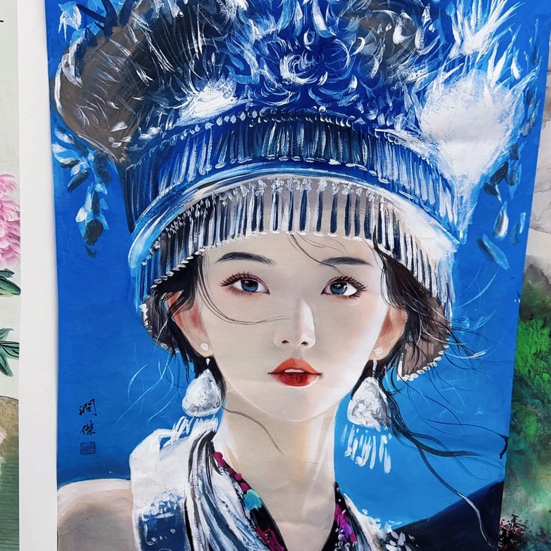 国画事事顺心如意万事如意