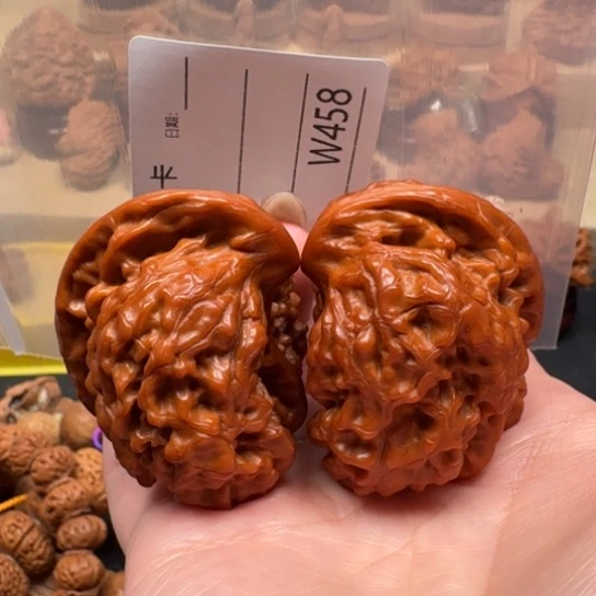 把件文玩核桃文玩核桃三棱四棱蛇头蛇王