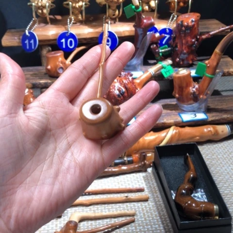 竹檬子木烟斗。。。。。。。