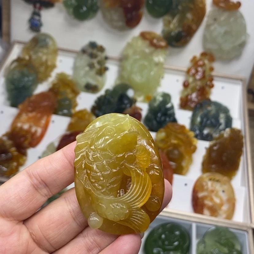 【闪购商品】未镶嵌蛇纹石玉颈饰