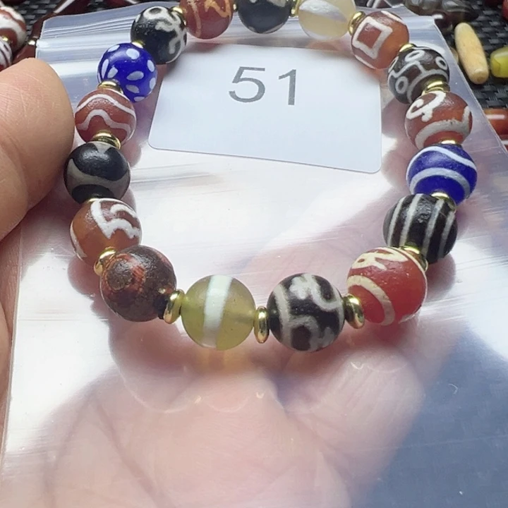 好***糖玛瑙/玉髓未镶嵌手链