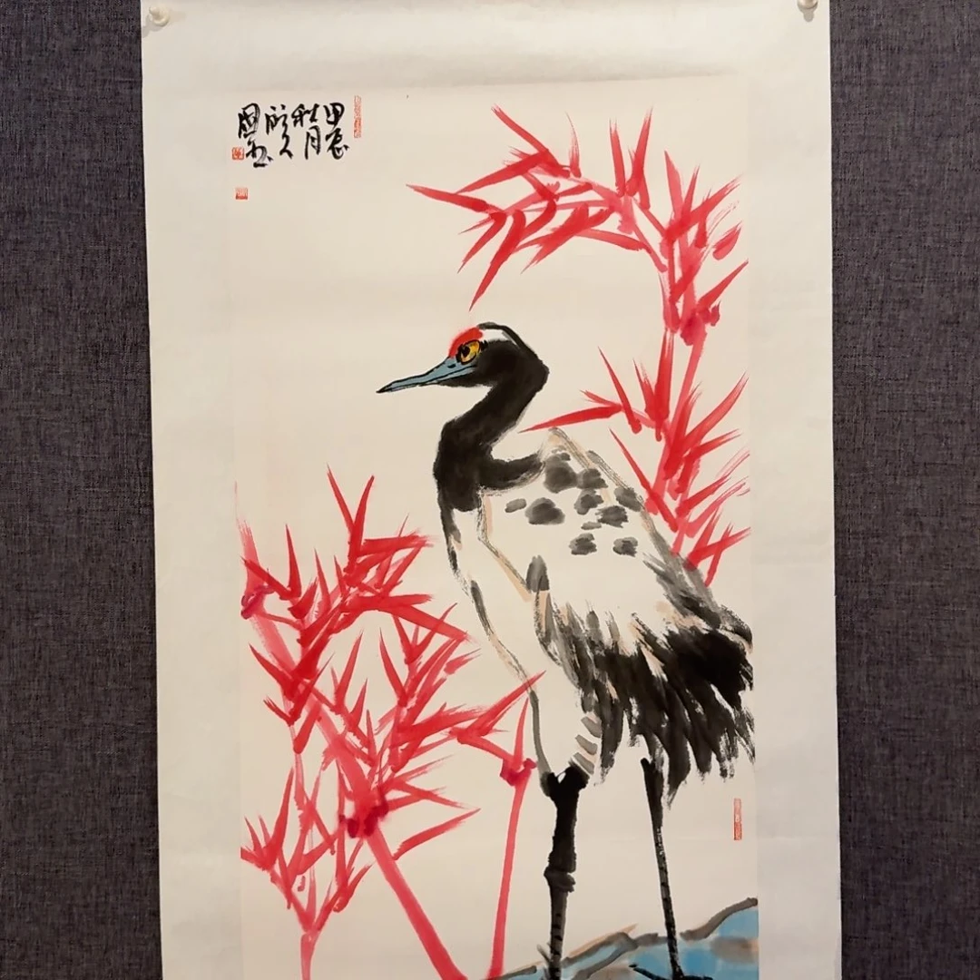 国画单老师作品画作