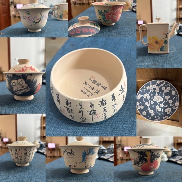 【瓷小二】盖碗定制 景德镇精美茶具
