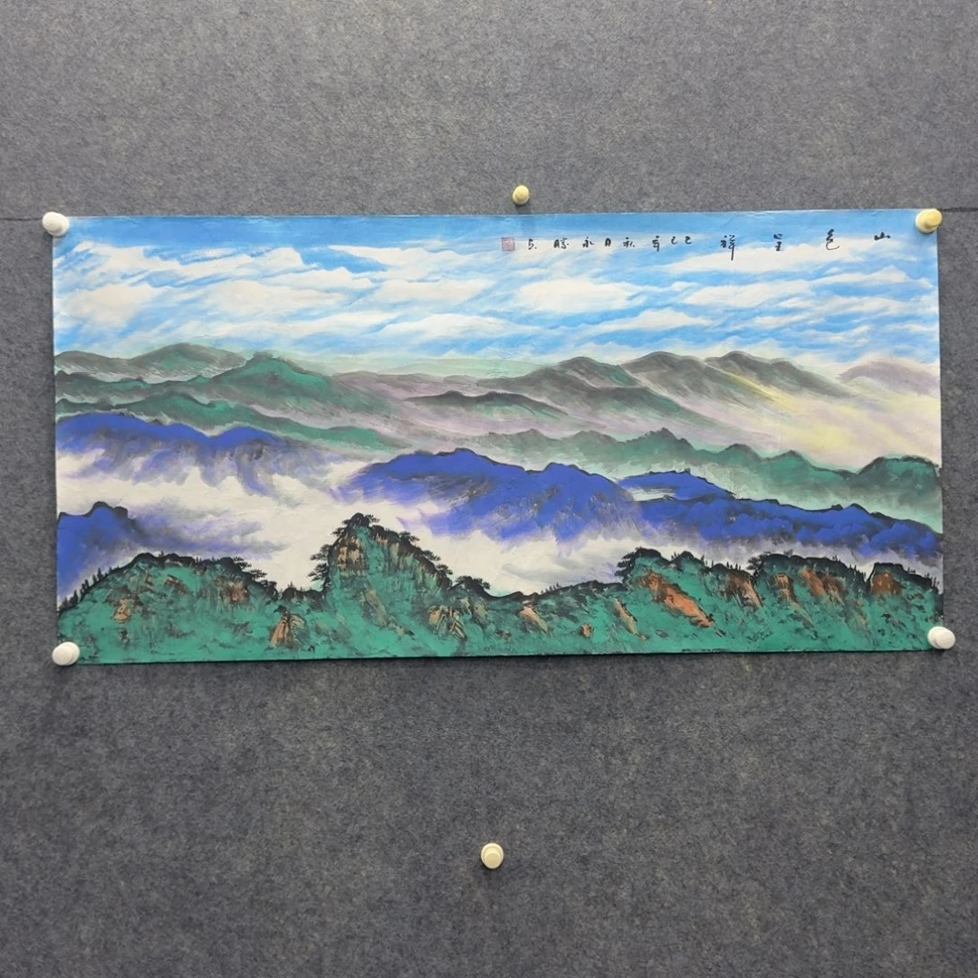 国画国画亲笔手绘