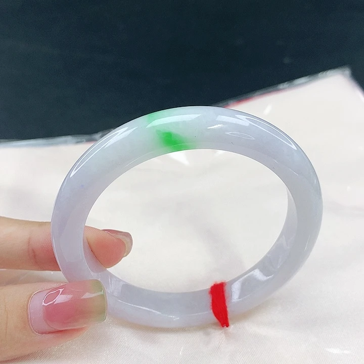 翡翠未镶嵌手镯圈54.2，04062