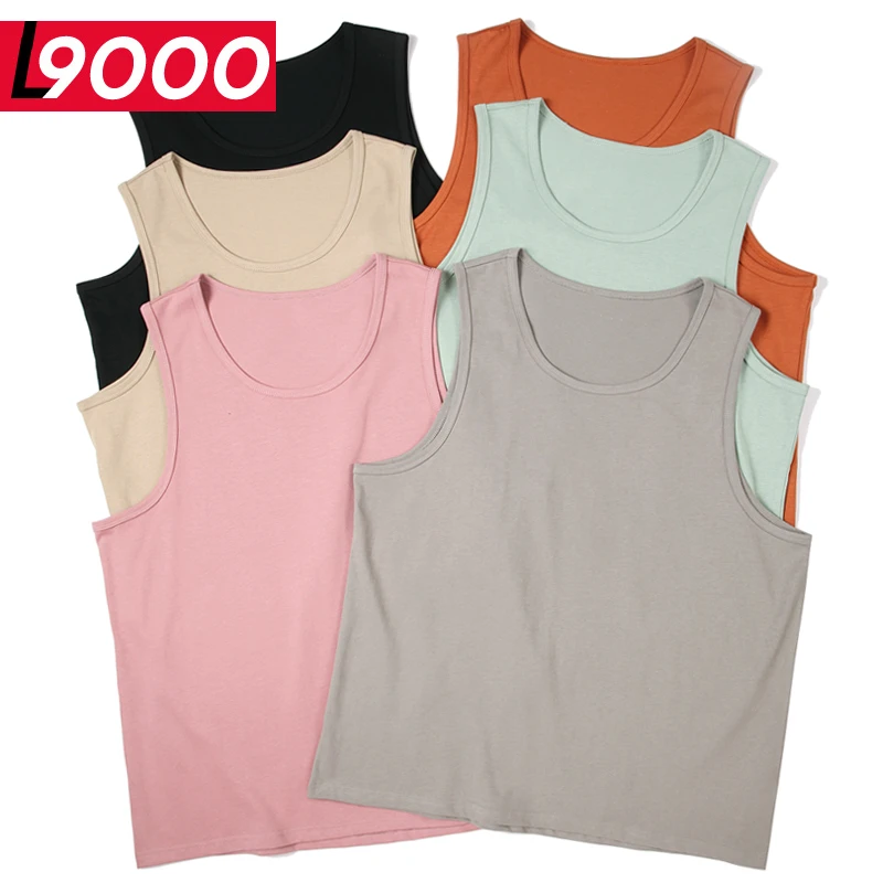 260克纯棉美式重磅无袖背心男士夏季宽松潮牌运动健身汗衫坎肩t恤