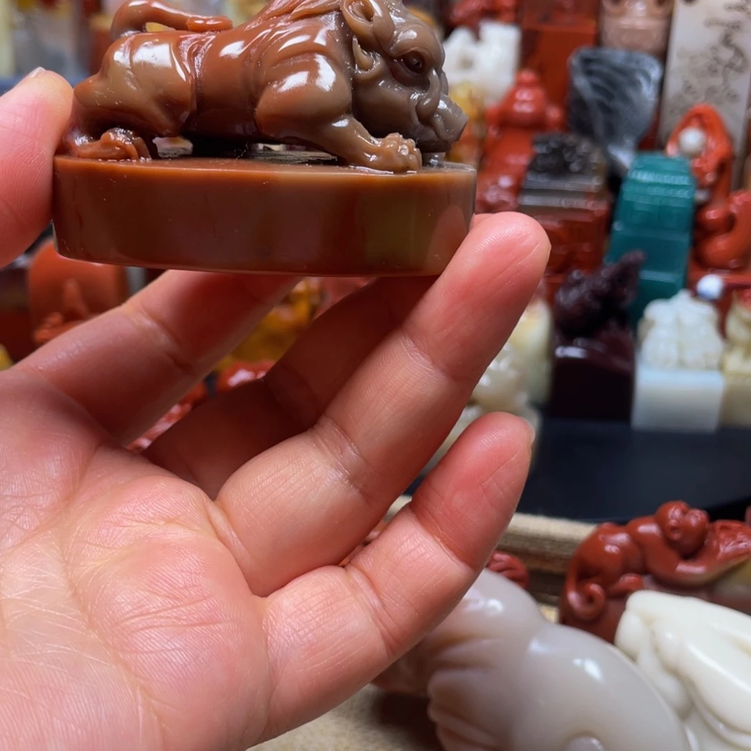 寿山石印石精美寿山