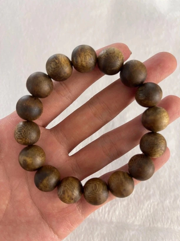 奇楠沉香圆珠单圈1.4-13+克高货多样性发一