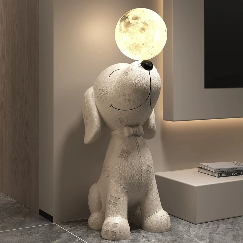 客厅落地摆件比格犬存钱罐音响电视柜沙发家居装饰品乔迁新居礼物