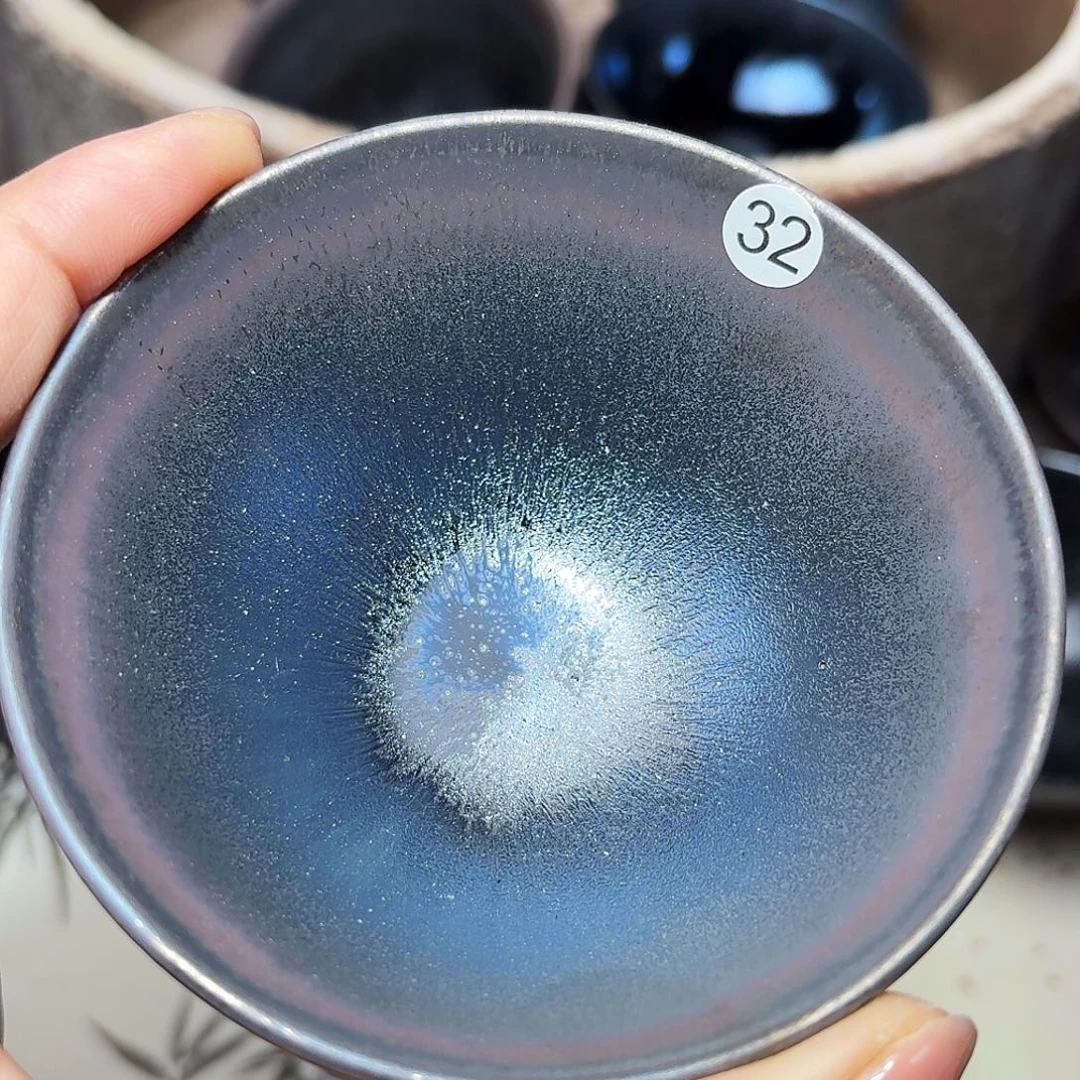茶盏义兴龙窑建盏32微瑕