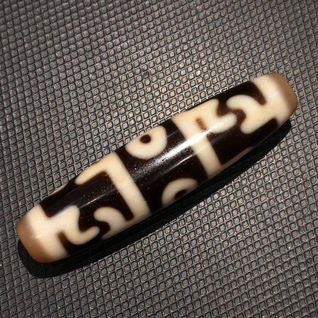 千王｜行运手工朱砂莲师三眼大高货搭配手工编绳13*50mm