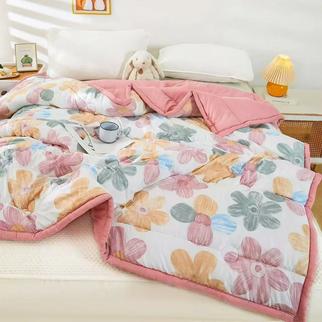 【免费30天试睡】花满天印花夏凉被200*220cm空调被夏被