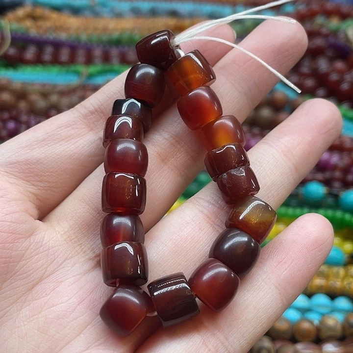 玛瑙/玉髓未镶嵌项链手链喜欢就好