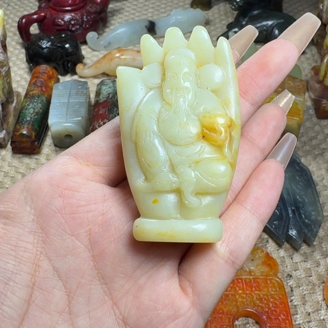 吊坠白玉菩提挂件