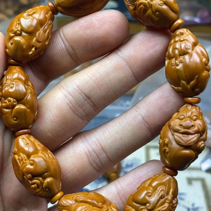 橄榄核手串/手链橄榄核雕工艺手串