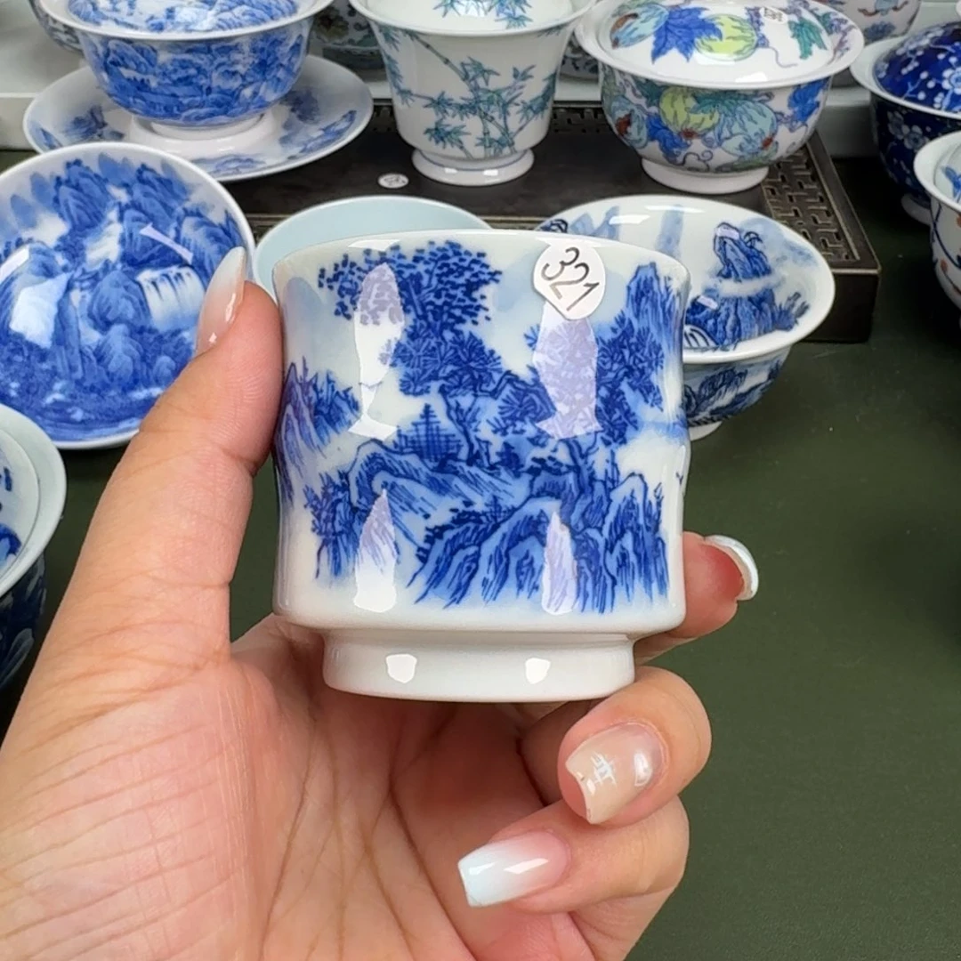 景德镇景德镇纯手工手绘茶器蒙蒙321