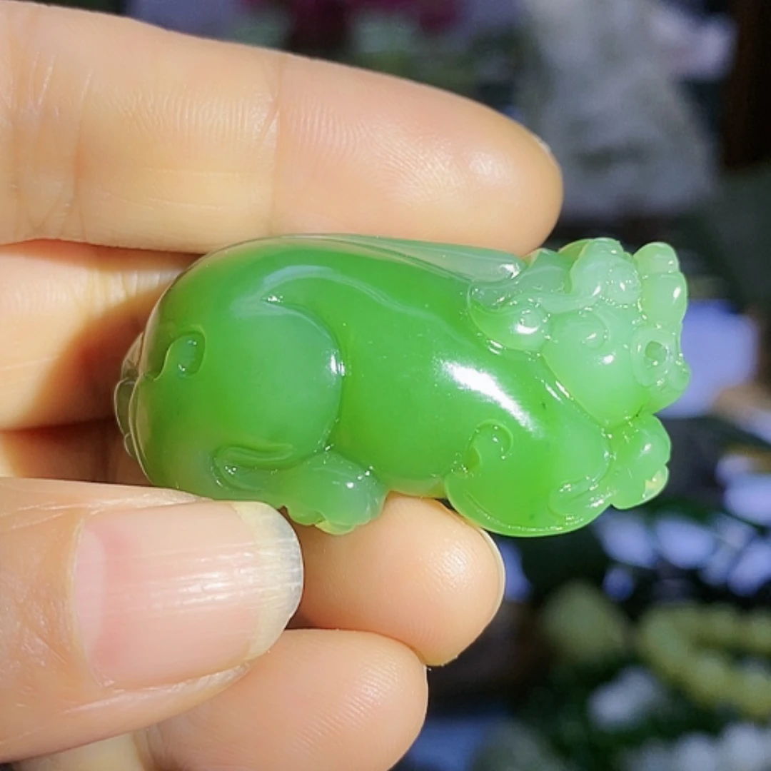 【闪购商品】和田玉（碧玉）未镶嵌挂件