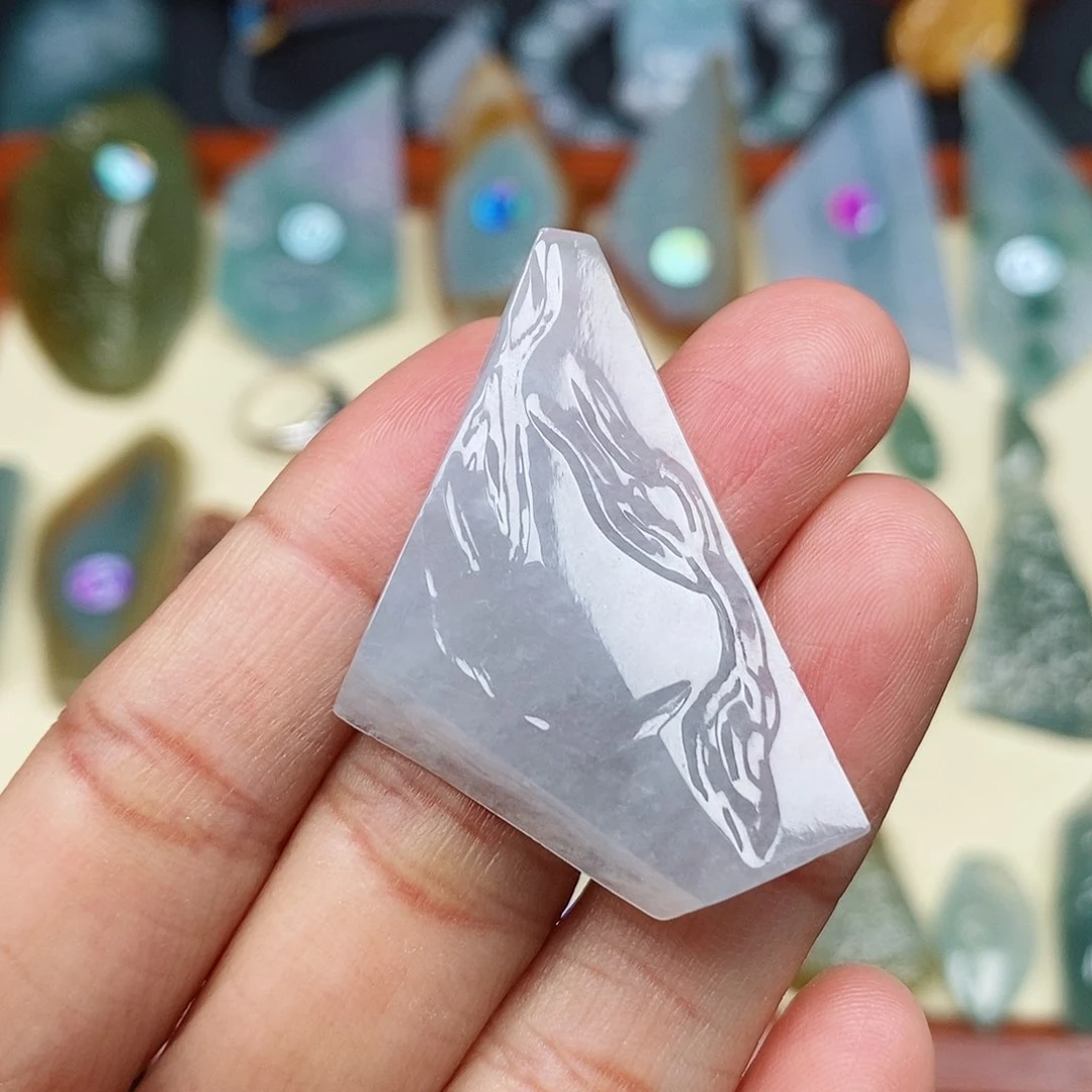 颈饰未镶嵌翡翠翡翠