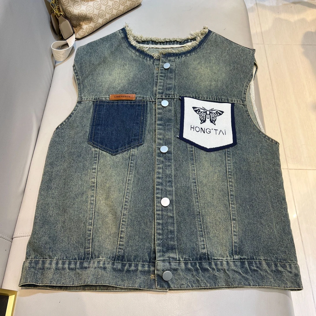 新款韩版加厚V领时尚马甲Y601