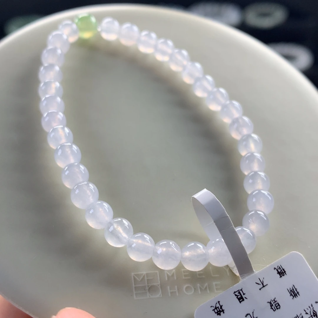 翡翠未镶嵌手链卡5