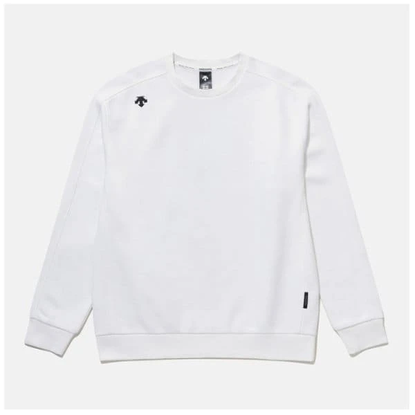 DESCENTE/迪桑特秋季长袖袖烫印标男女款线圈棉质运动卫衣