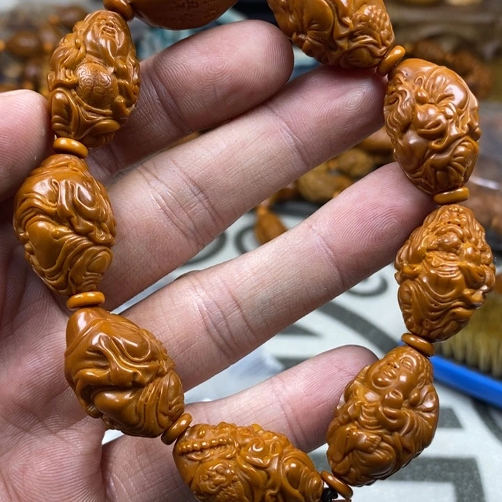 橄榄核手串/手链橄榄核雕工艺手串