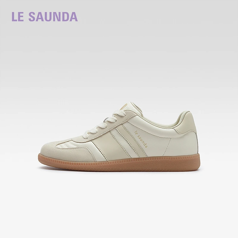 莱尔斯丹2025春季新款Y系列时尚低帮舒适运动德训女休闲鞋5M22301